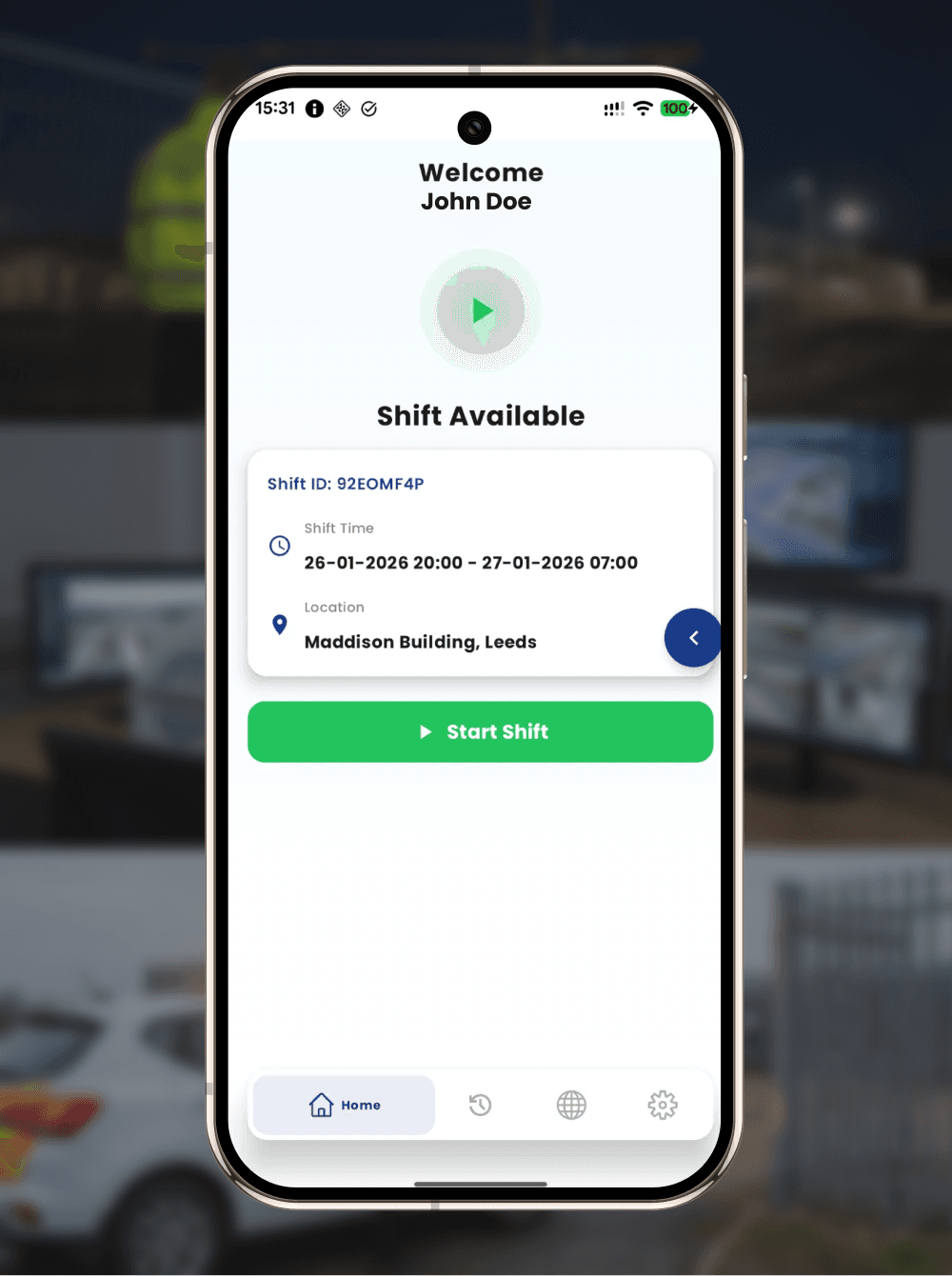 NFC Tag Scanning (Patrol)